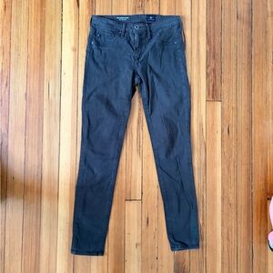 AG Adriano Goldschmied Charcoal Skinny Jeans